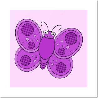 Happy butterfly Posters and Art